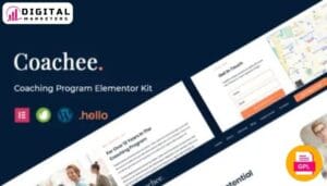 Coachee - Coaching Program Elementor Template Kit [GPL]