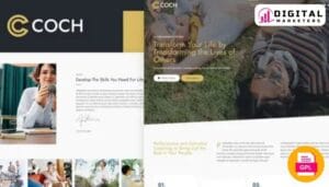 Coch - Business Coach Elementor Template Kit [GPL]