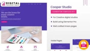 Cooper - Studio Elementor Template Kit [GPL]