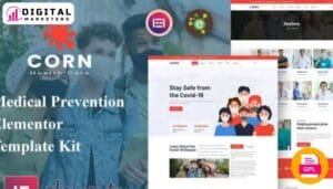 Corn - Medical & Prevention Elementor Template Kit [GPL]