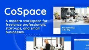 Cospace - Coworking & Modern Workspace Elementor Template Kit [GPL]