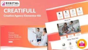 Creatifull - Creative Agency Elementor Template Kit [GPL]