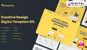 Creativic - Creative Agency Elementor Template Kit [GPL]