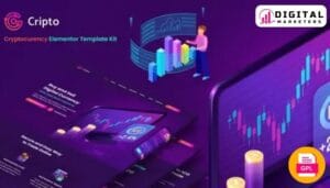 Cripto - Cryptocurrency & Bitcoin Elementor Template Kit [GPL]