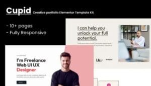 Cupid Creative Portfolio Elementor Template Kit [GPL]