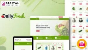 Dailyfresh - Grocery Store Elementor Template Kit [GPL]
