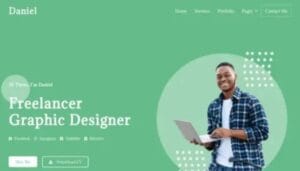 Daniel ? Personal & Freelancer Elementor Template Kit [GPL]  [GPL]