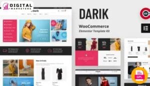 Darik - Fashion WooCommerce Elementor Template Kit [GPL]