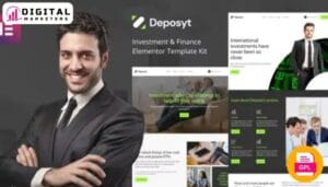 Deposyt - Investment & Finance Elementor Template Kit [GPL]