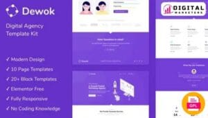 Dewok - Digital Agency Template Kit [GPL]