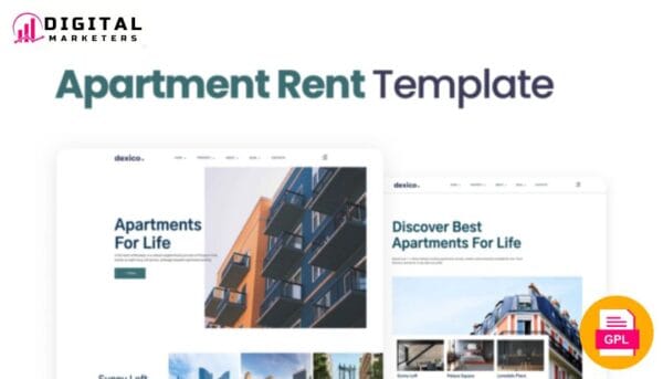 Dexico - Apartment Rent Elementor Template Kit [GPL]
