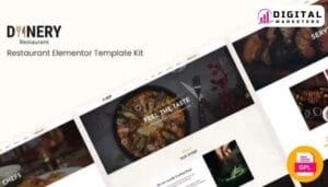 Dinery - Restaurant Elementor Template Kit [GPL]