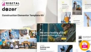Dozer - Construction Elementor Template Kit [GPL]