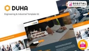 Duha - Engineering & Industrial Template Kit [GPL]