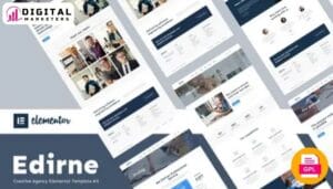 Edirne Digital Services Elementor Template Kit [GPL]