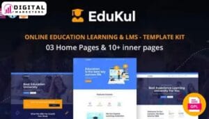 Edukul Online Learning Education Template Kit [GPL]