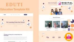 Eduti Education Elementor Template Kit [GPL]