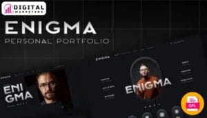 Enigma Personal Portfolio Elementor Template Kit [GPL]