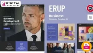 Erup Business Elementor Template Kit [GPL]