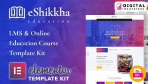 Eshikkha eLearning Elementor Template Kit [GPL]