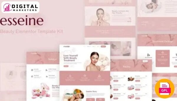 Essein Beauty Spa Elementor Template Kit [GPL]