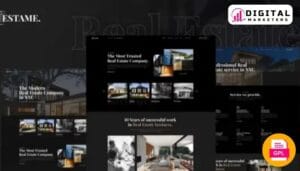 Estame Real Estate Elementor Template Kit [GPL]