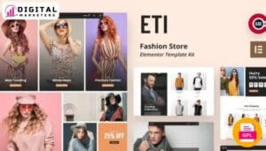 Eti Fashion Store Elementor Template Kit [GPL]