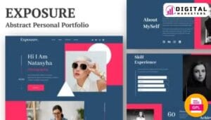 Exposure Personal Portfolio Elementor Template Kit [GPL]