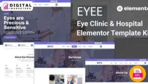 Eyee Eye Clinic Vision Care Elementor Template Kit [GPL]