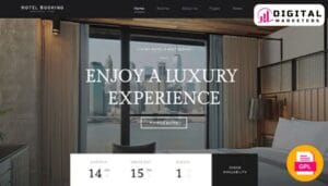 Nicdark Hotel Booking Template Kit | Hotel Booking Website Design [GPL]