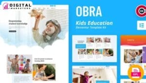 Obra Kids Education School Template Kit | Kindergarten & School [GPL]