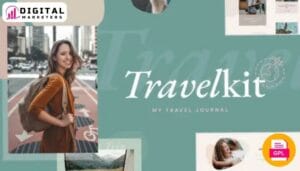 Travelkit Journal Blog Template Kit for Elementor - Share Your Adventures [GPL]