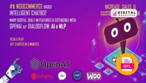 AI ChatBot for WooCommerceChatGPT, Retargeting, Exit Intent v14.0.7 [GPL]