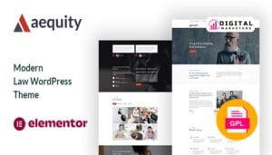 Aequity Law WordPress Theme v2.0.0 [GPL]