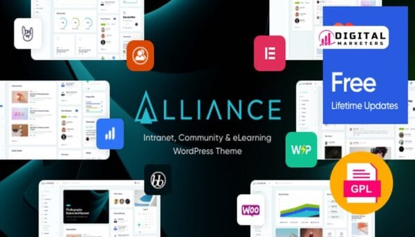 Alliance | Intranet & Extranet WordPress Theme v2.4.8 [GPL]
