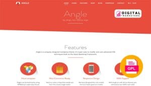 Angle Flat Responsive Bootstrap MultiPurpose WordPress Theme v1.18.17 [GPL]