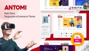 Antomi Multipurpose Theme for WooCommerce WordPress v1.0.6 [GPL]