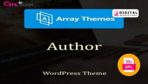 Array Themes Author WordPress Theme v4.1.4 [GPL]
