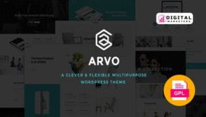Arvo A Clever & Flexible Multipurpose WordPress v2.6 [GPL]
