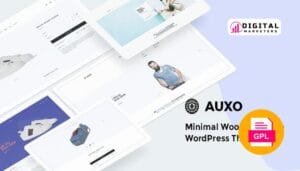 Auxo Minimal WooCommerce Shopping WordPress Theme v1.1.0 [GPL]
