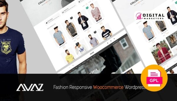 Avaz Fashion Responsive WooCommerce WordPress Theme v2.8 [GPL]