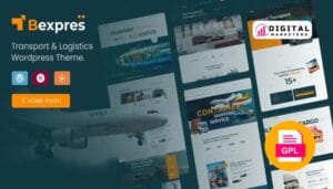 Bexpres Transport & Logistics WordPress Theme v10.0.2 [GPL]