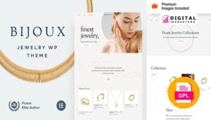 Bijoux Jewellery Ecommerce WordPress Theme v20 [GPL]