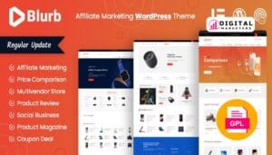 Blurb Affiliate Marketing WordPress Theme v2.1.2 [GPL]