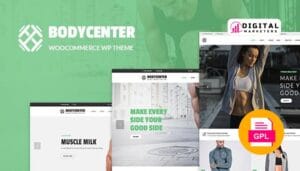 BodyCenter Gym, Fitness WooCommerce WordPress Theme v2.2 [GPL]