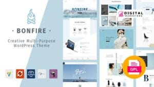 Bonfire Creative Multipurpose WordPress Theme v1.6.3 [GPL]