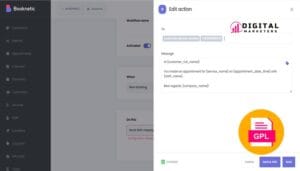 Booknetic  SMS Notifications Addon v1.1.0 [GPL]