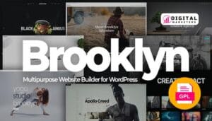 Brooklyn | Creative Multipurpose Responsive WordPress Theme v4.9.9.3 [GPL]