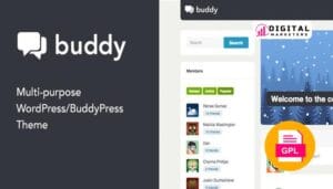 Buddy: Simple WordPress & BuddyPress Theme v2.21.1 [GPL]