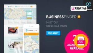 Business Finder: Directory Listing WordPress Theme v3.1.10 [GPL]